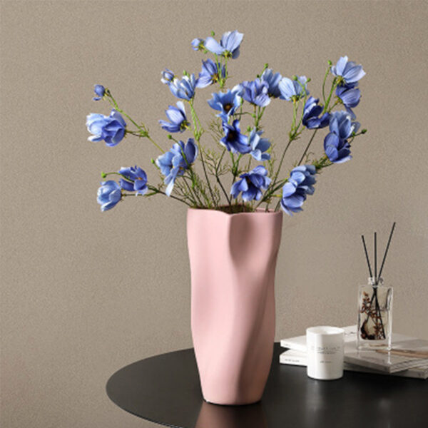 New Arrival Creative Modern Morandi Colorful Unique Shape Home Decoration Ceramic Porcelain Vases - Image 4